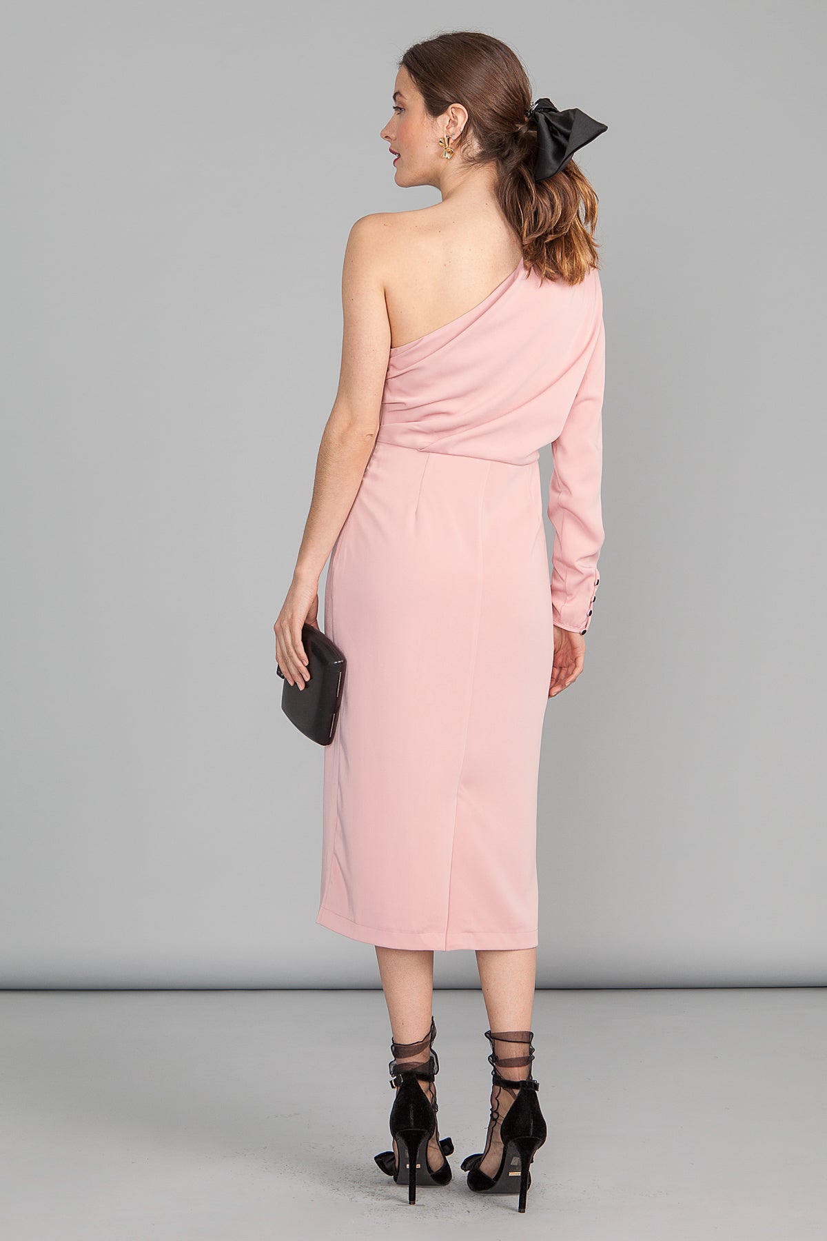 Vestido Esme Rosa Palo FW18