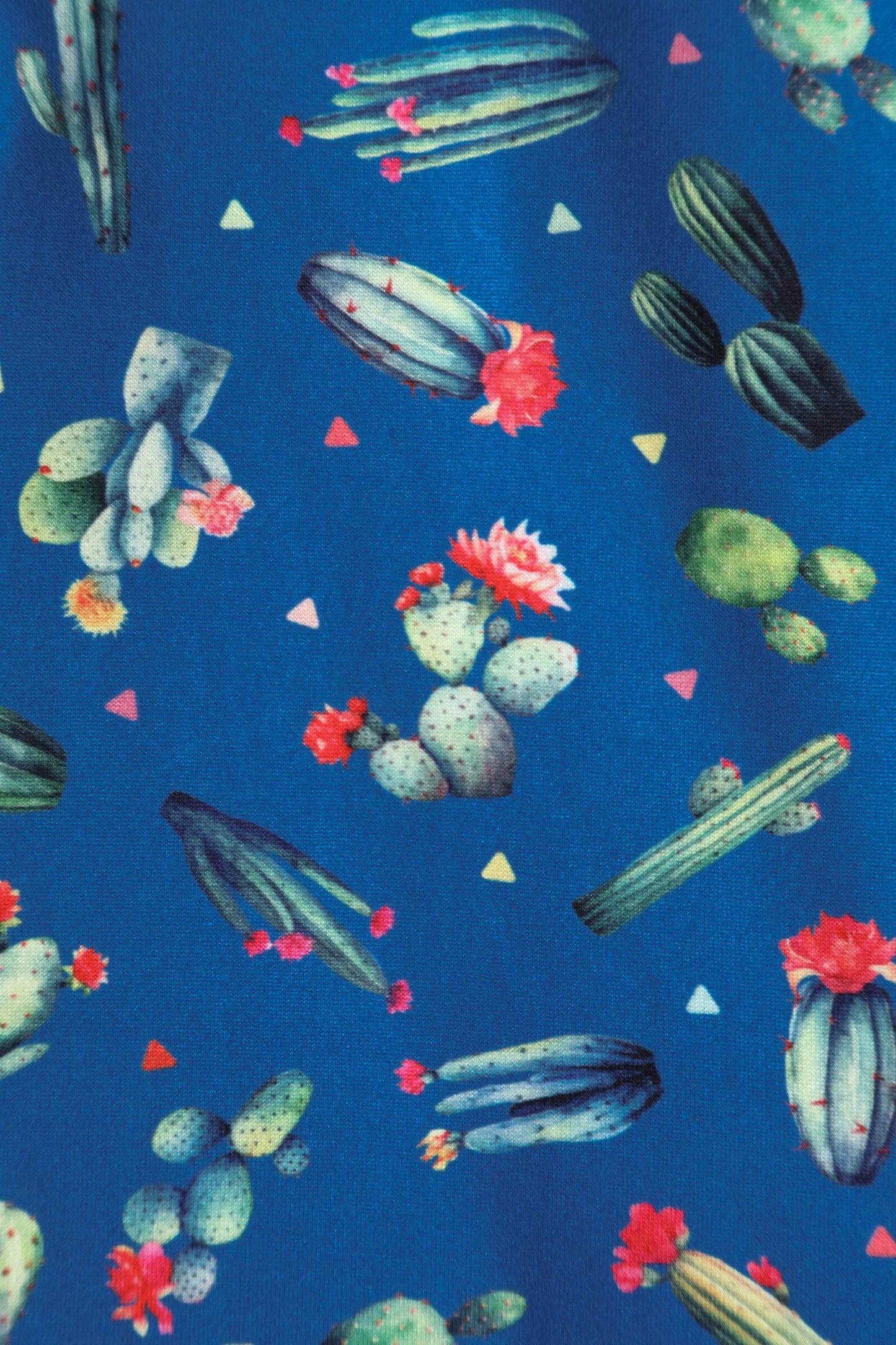 Matilda Cactus Blue Wrap Dress
