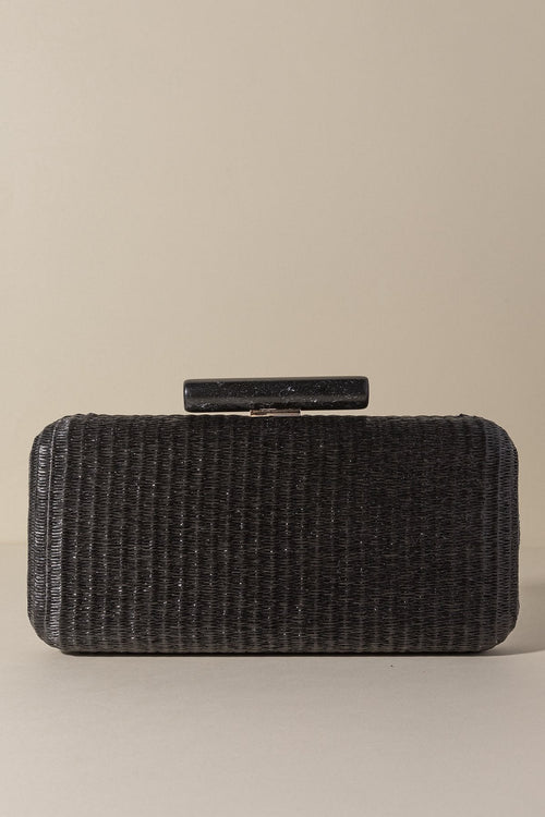 Clutch Baguette Jordan Negro · Rivera ·