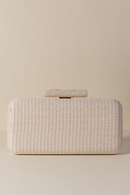 Clutch Baguette Jordan Nude · Rivera ·