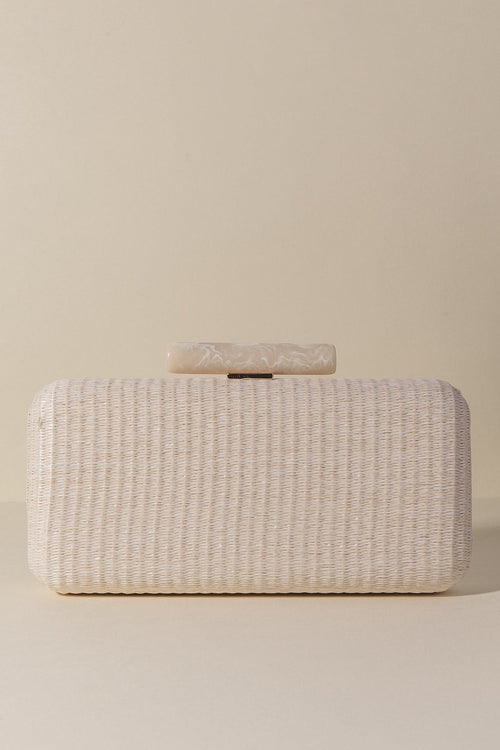 Clutch Baguette Jordan Nude · Rivera ·