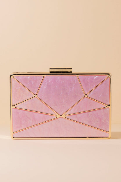 Clutch Box Madison Rosa · Hamptons ·
