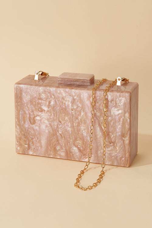 Clutch Lucila Caramelo · Flora ·