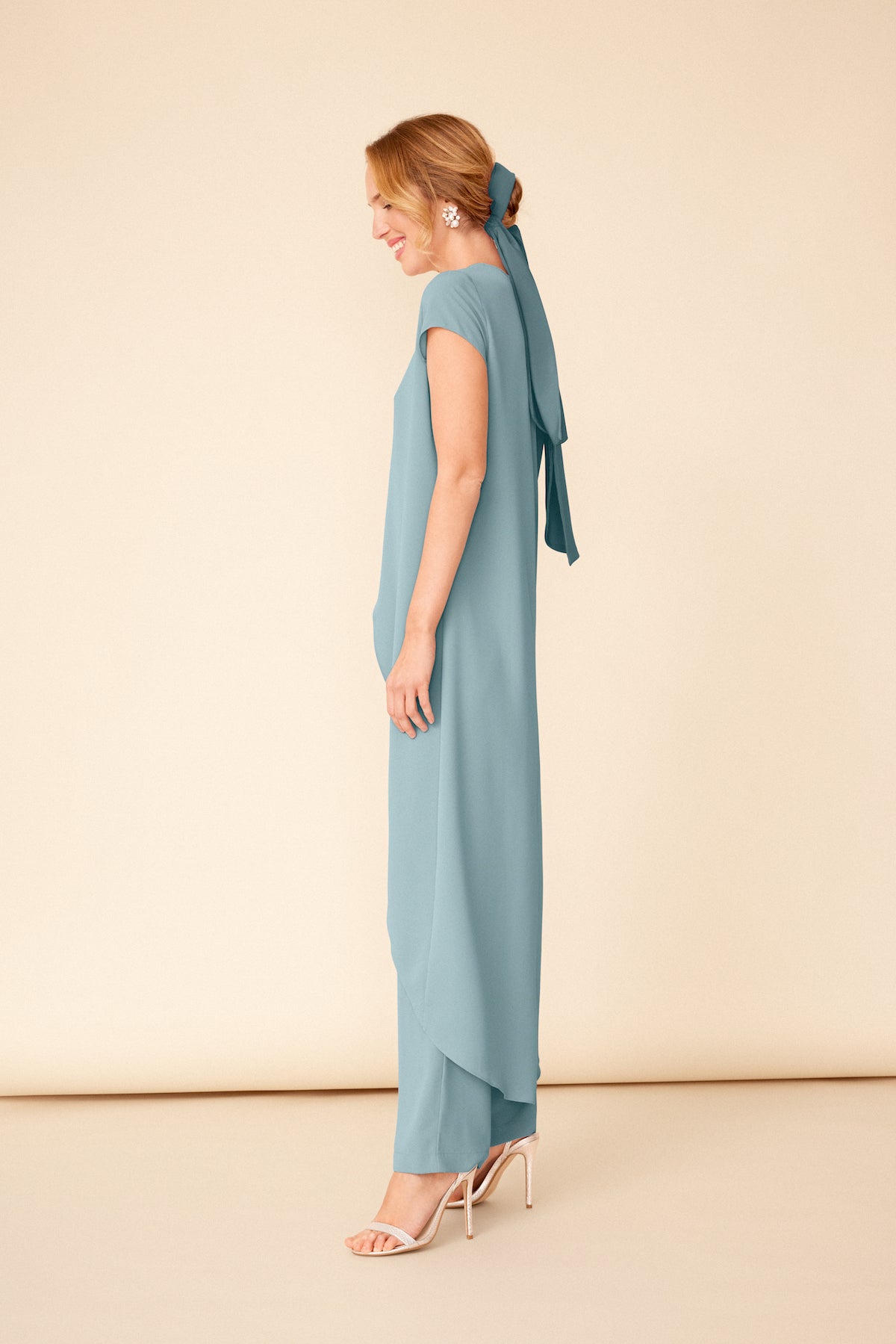 Conjunto Top Maca + Pantalon Lisa Aqua · Wisteria ·