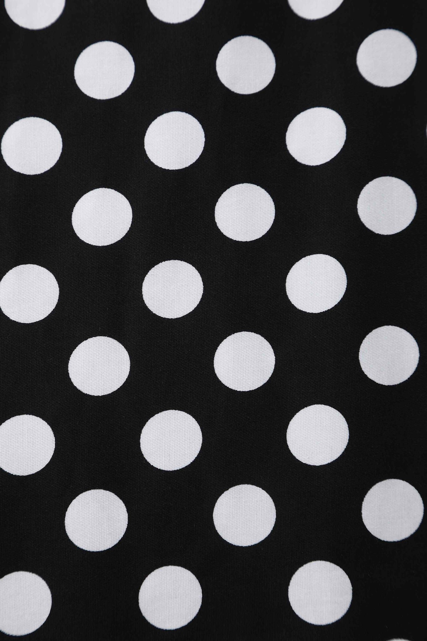 Daisy Black Polka Dot Halter Dress