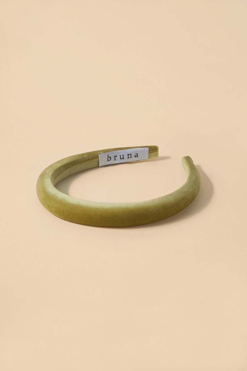Diadema Terciopelo Olive · Madame ·
