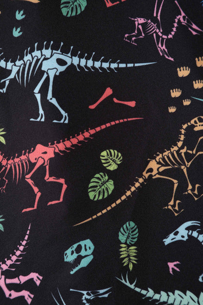 Claudia Black Dinosaur Fossil Dress
