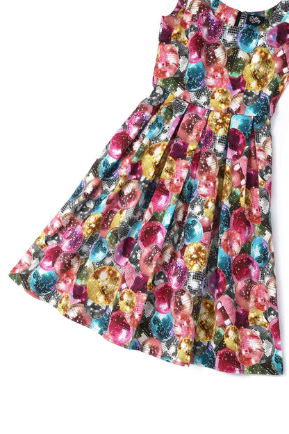 Amanda Disco Ball Swing Dress