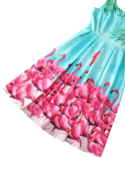 Amanda "Flamingle" Swing Dress