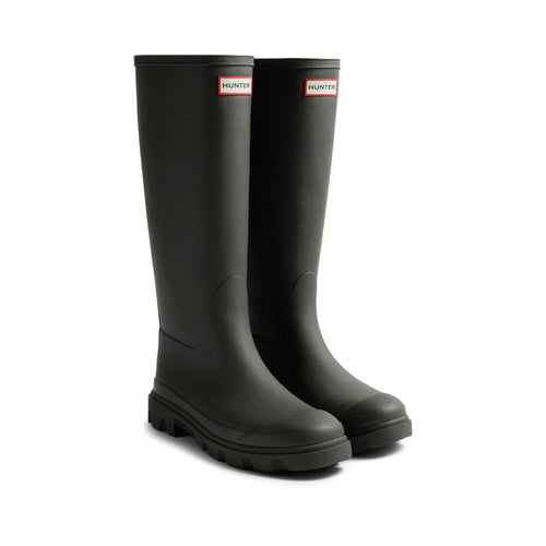 Hunter Unisex Downpour Tall Boot Mens - Dark Olive