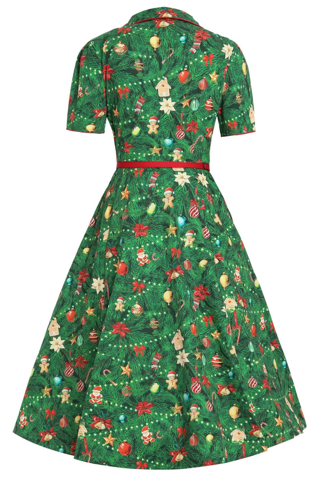 Mabel Christmas Tree Shirt Dress