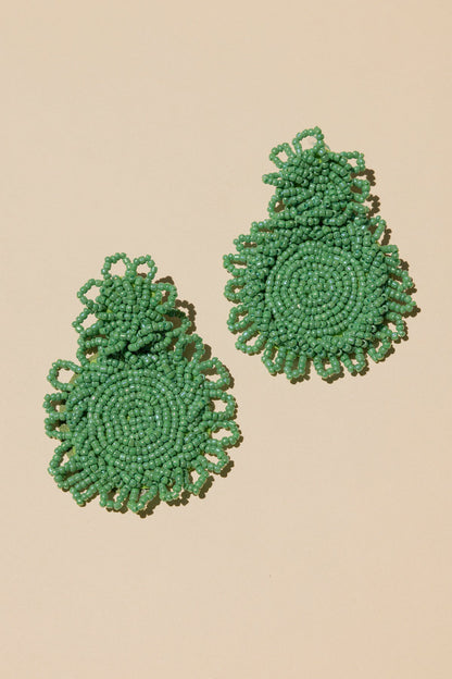 Pendientes Ari Verde · Hamptons ·