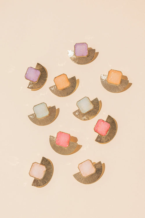 Pendientes Frida Lila · Hamptons ·