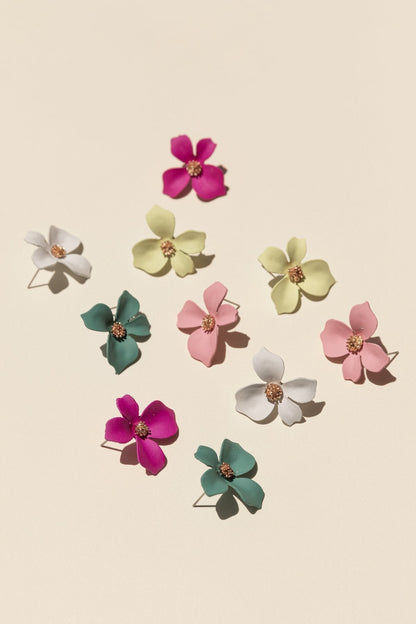 Pendientes Momo Magenta · Rivera ·