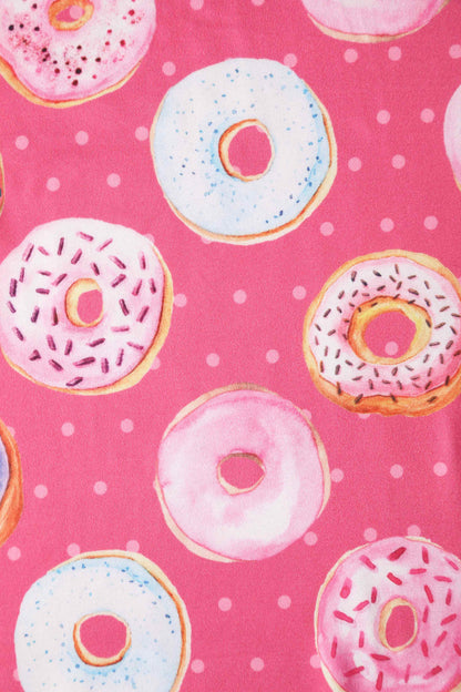 Palma Pink Donut Short Sleeved Dress