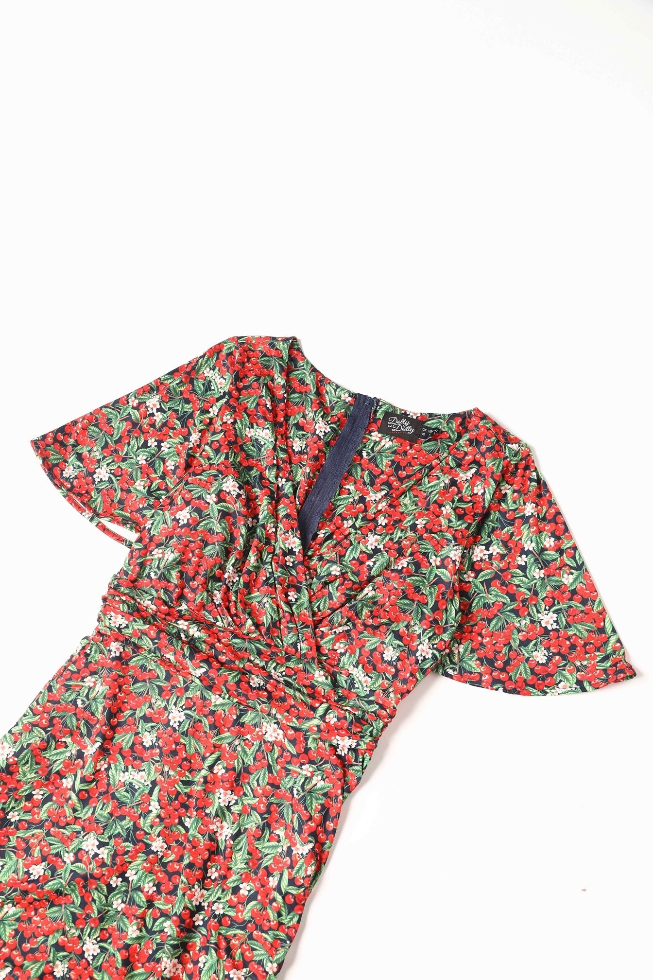 Donna Red Berry Tea Dress