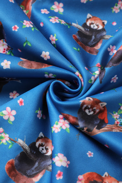 Amanda Red Panda Swing Dress