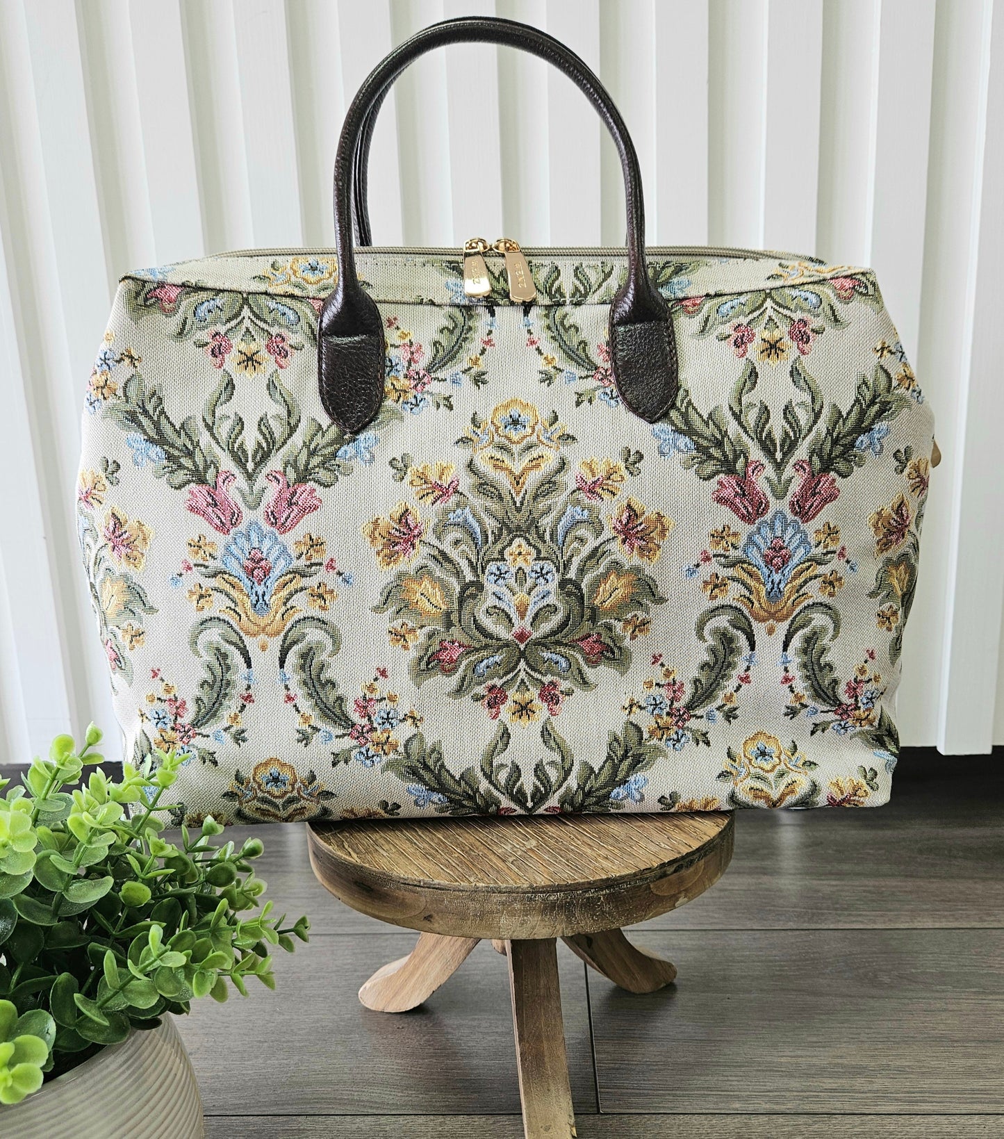 Floral Damask LDS Temple Bag