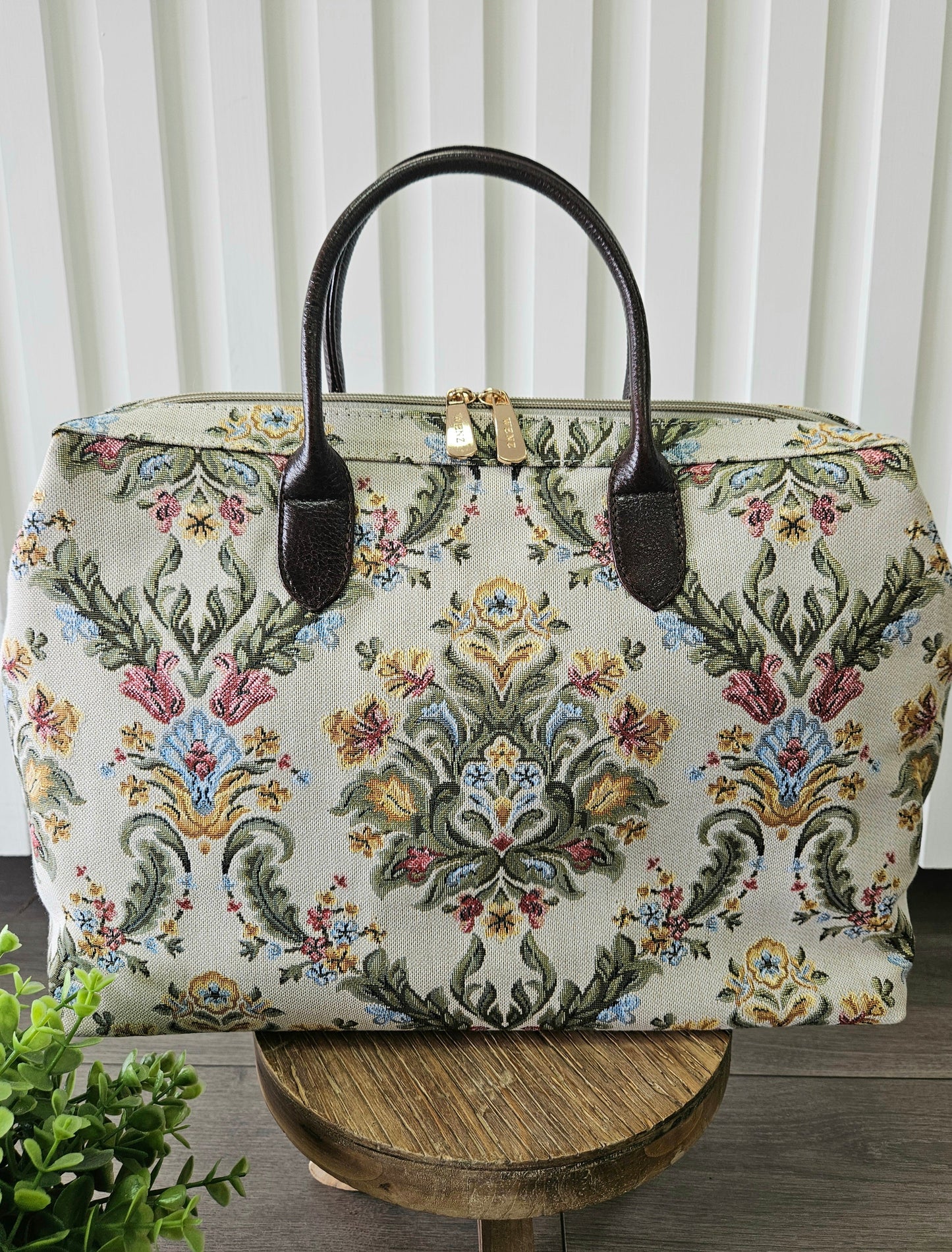 Floral Damask LDS Temple Bag