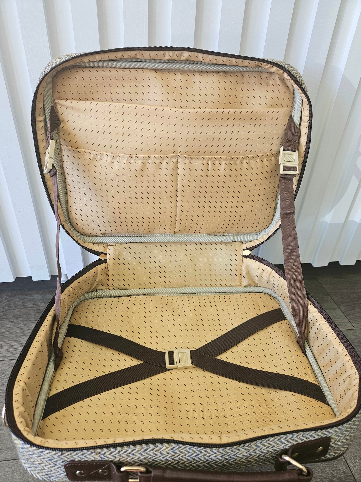 Oxford Temple Bag - Blue/Gold