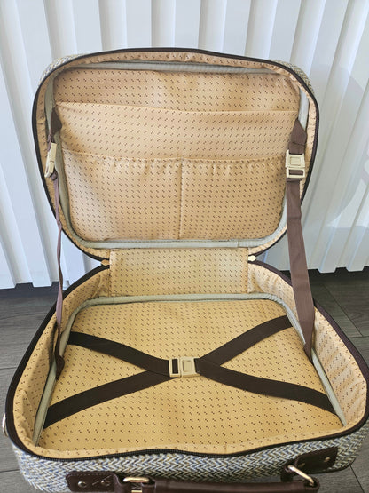 Oxford Temple Bag - Blue/Gold
