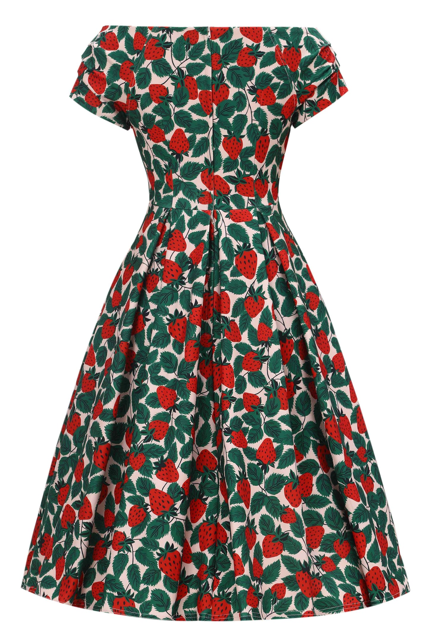 Lily Strawberry Farm Off Shoulder Dress