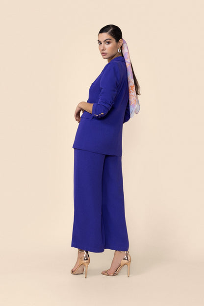 Traje de Chaqueta Bibi + Pantalon Libi Violet · Le Jardin ·