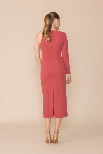 Vestido Carola Frambuesa · Flora ·