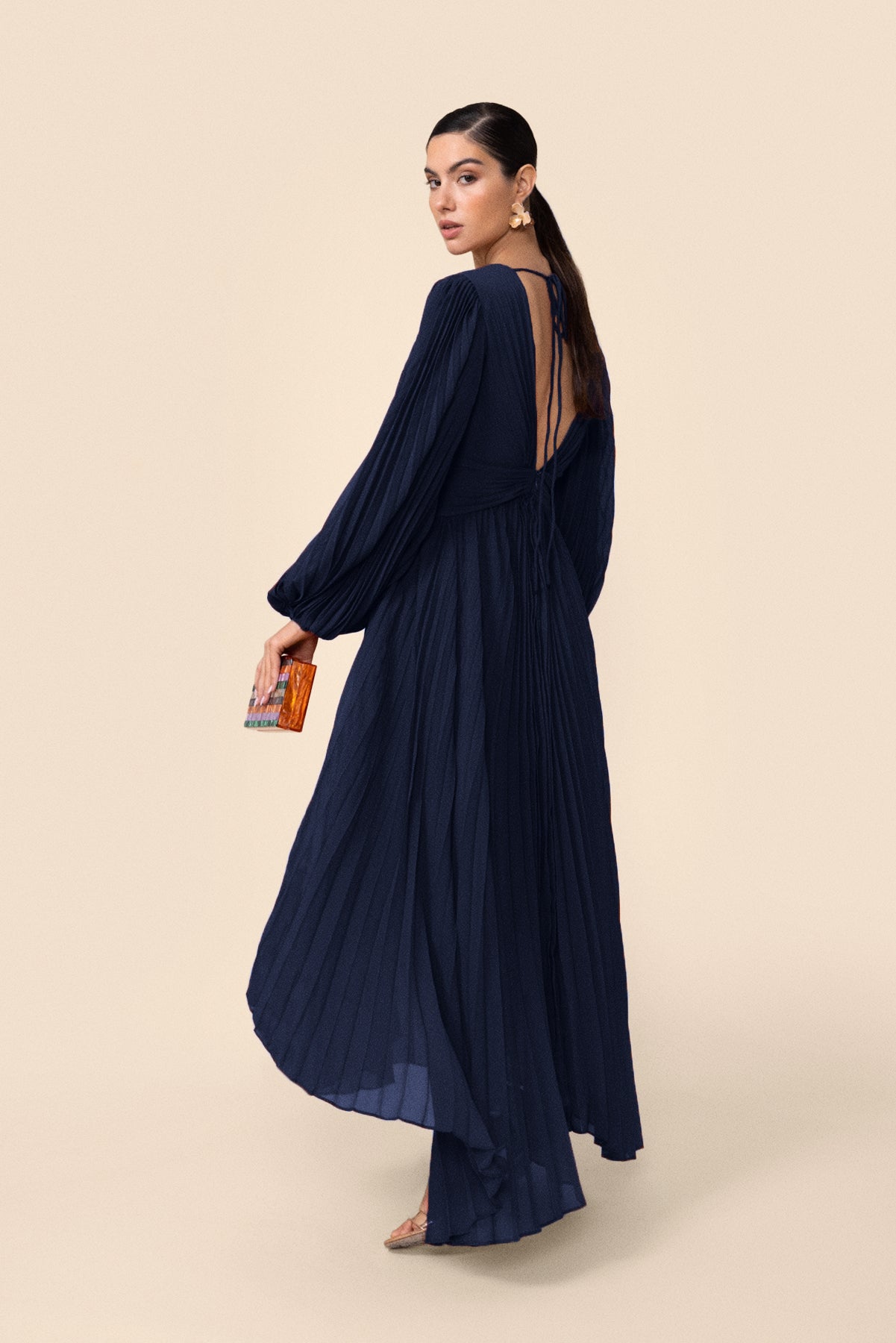 Vestido Gretel Navy · Le Jardin ·