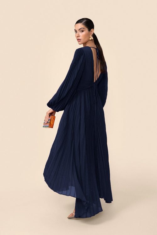 Vestido Gretel Navy · Le Jardin ·