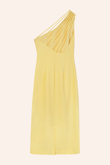 Vestido Lorena Amarillo · Sample ·