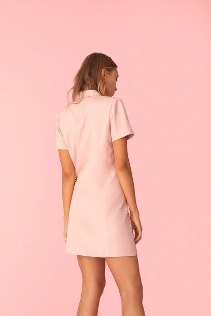 Vestido Maira Rosa · Pretty in Pink ·