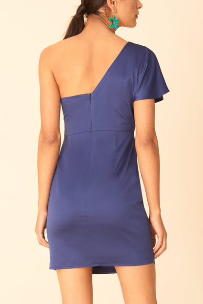 Vestido Paulina Azul Zafiro · Ipanema ·